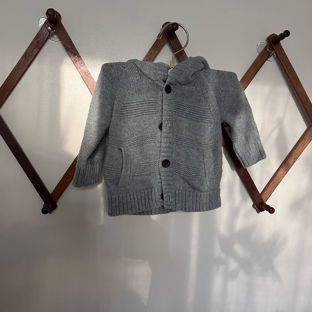 Ted Baker Kids Gray Knit Sweater